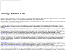 Tablet Screenshot of portugaltelefones.com